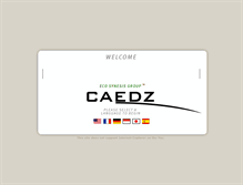 Tablet Screenshot of caedz.com